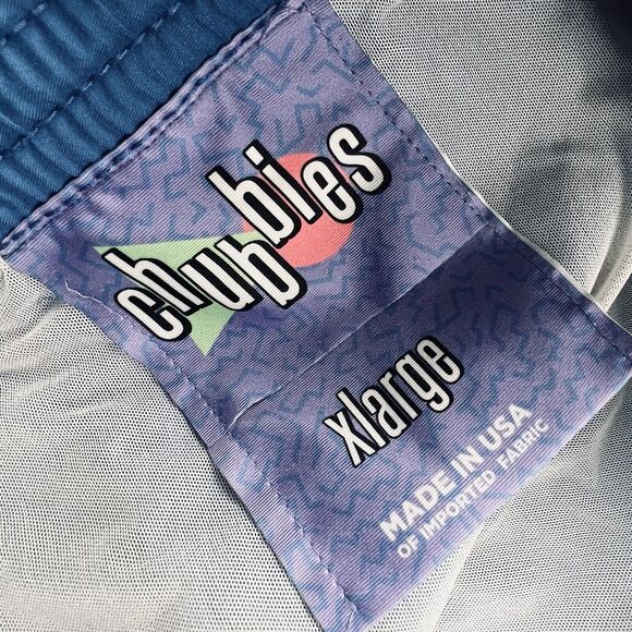 Chubbies Shorts Adult Extra Large Colorblock Surf Swim Outdoor Active Casual Men - Picture 11 of 13